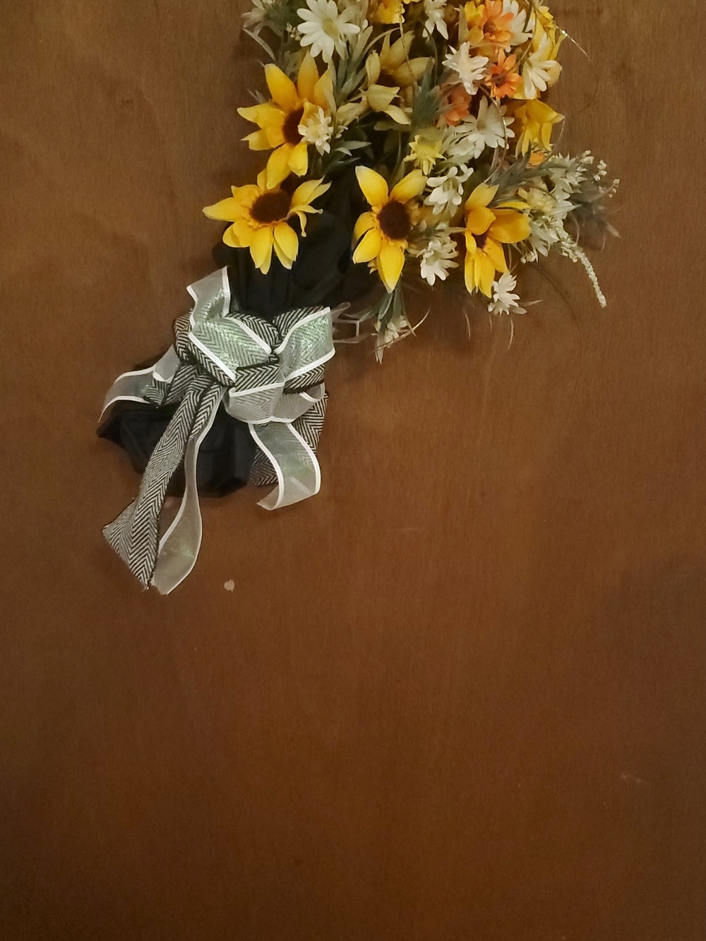 Hanging Decor-handmade One Of A Kind Sunflower Umbrella